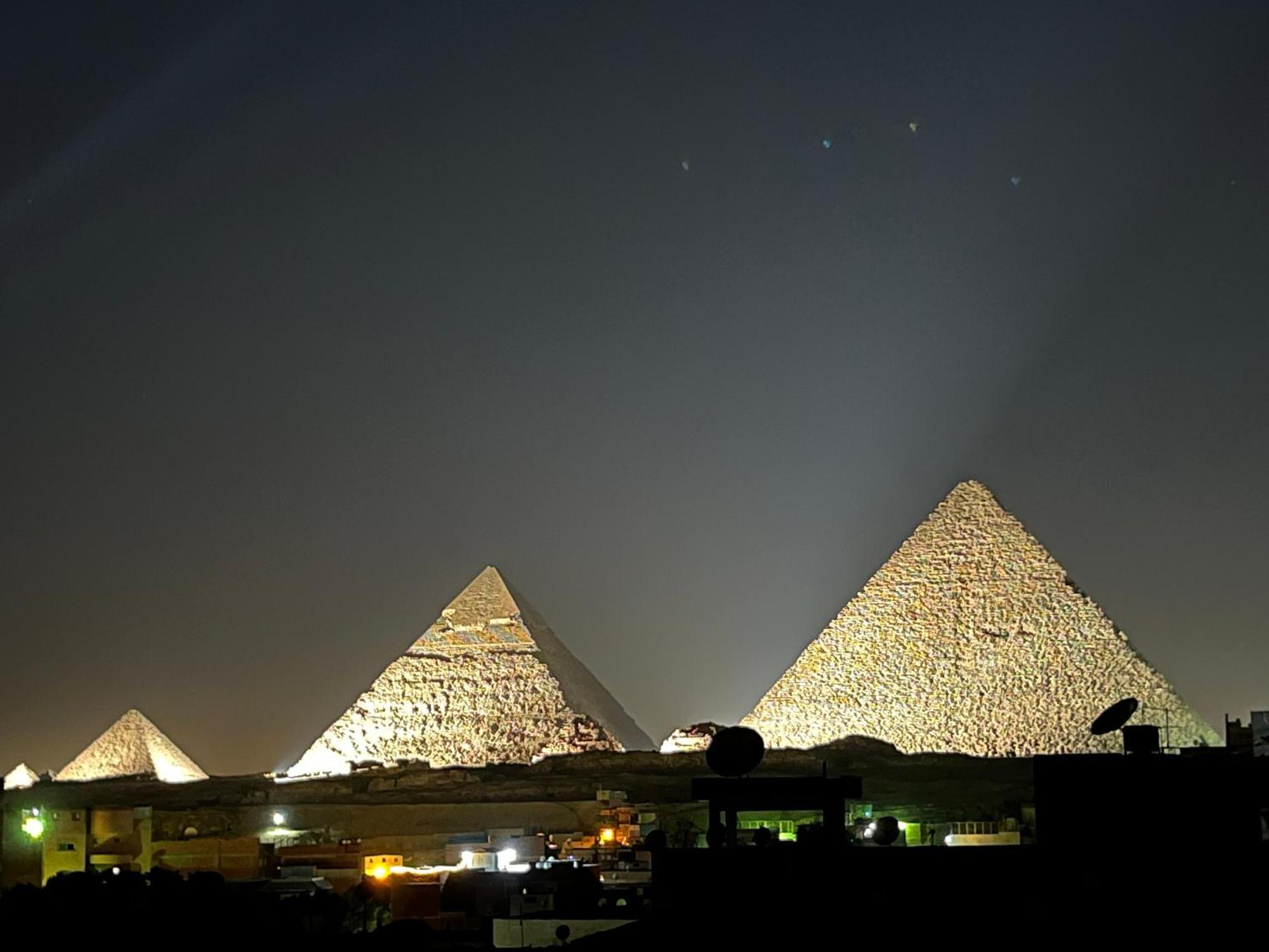 Pyramids Kefren Hotel Kafrat al Jabal Luaran gambar
